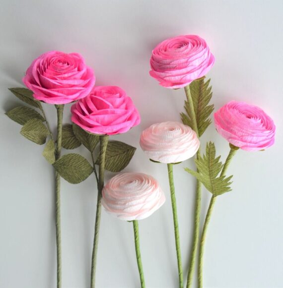 Beaming Bouquet pink-ranun